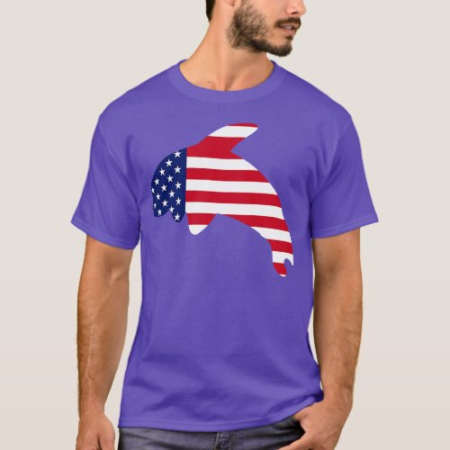 Orca Whale United States of America T_Shirt