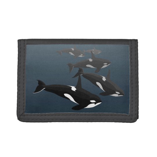 Orca Whale Wallet Killer Whale Art Wallets Gifts