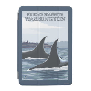 Orca Whales #1 - Friday Harbor, Washington iPad Mini Cover
