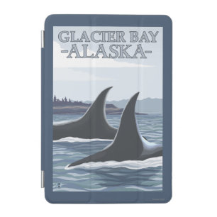 Orca Whales #1 - Glacier Bay, Alaska iPad Mini Cover