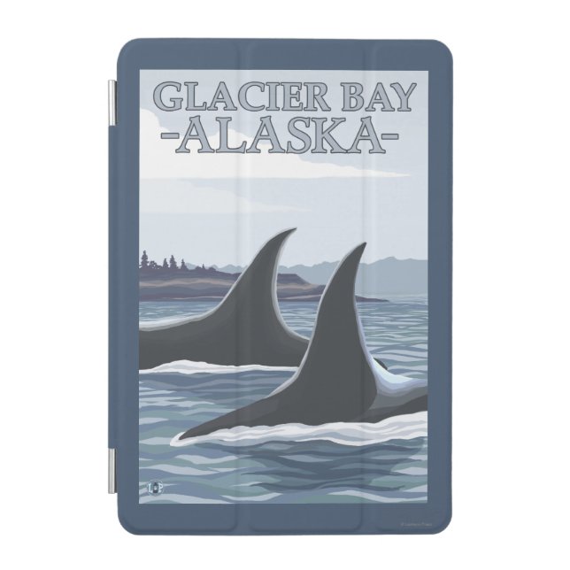Orca Whales #1 - Glacier Bay, Alaska iPad Mini Cover (Front)