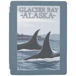 Orca Whales #1 - Glacier Bay, Alaska iPad Smart Cover