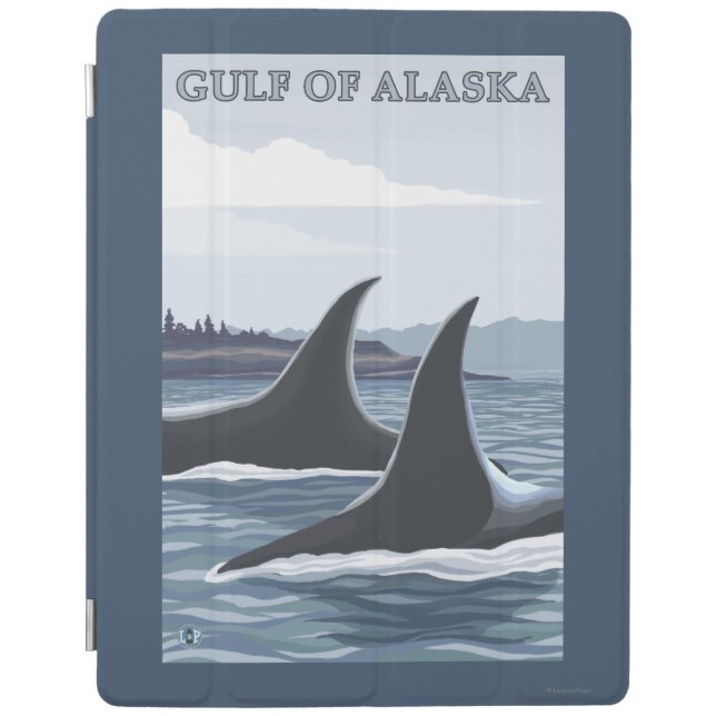 Orca Whales #1 - Gulf of Alaska iPad Smart Cover (Front)