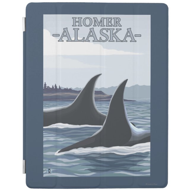 Orca Whales #1 - Homer, Alaska iPad Smart Cover (Front)