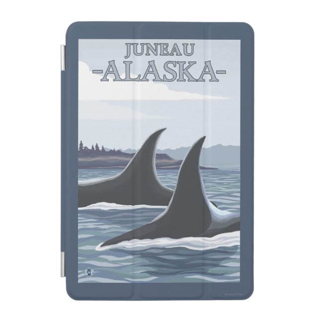 Orca Whales #1 - Juneau, Alaska iPad Mini Cover (Front)