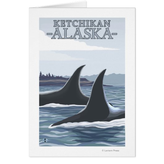 Orca Whales #1 - Ketchikan, Alaska (Front)