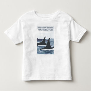 Orca Whales #1 - San Juan Island, Washington Toddler T-shirt