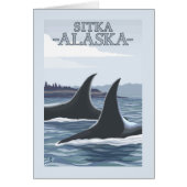 Orca Whales #1 - Sitka, Alaska (Front)