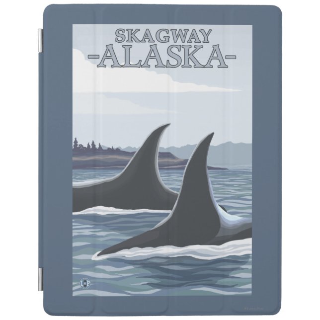 Orca Whales #1 - Skagway, Alaska iPad Smart Cover (Front)