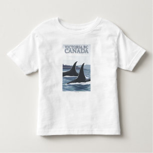 Orca Whales #1 - Victoria, BC Canada Toddler T-shirt