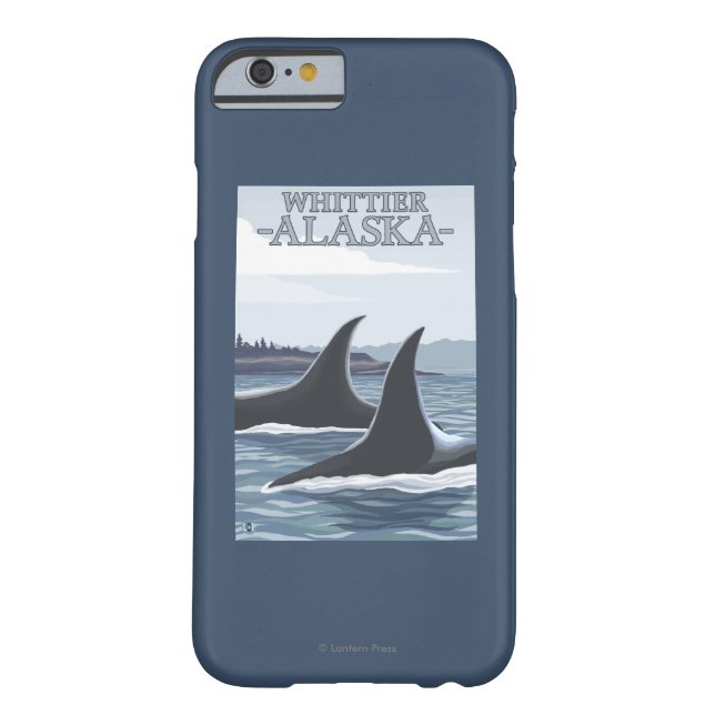 Orca Whales #1 - Whittier, Alaska Case-Mate iPhone Case (Back)