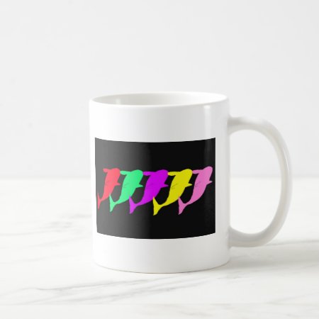 Orca Whales Multi Color-jump For Joy Coffee Mug