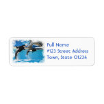 Orca Whales Return Address Label
