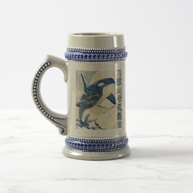 Orca world quest beer stein (Left)