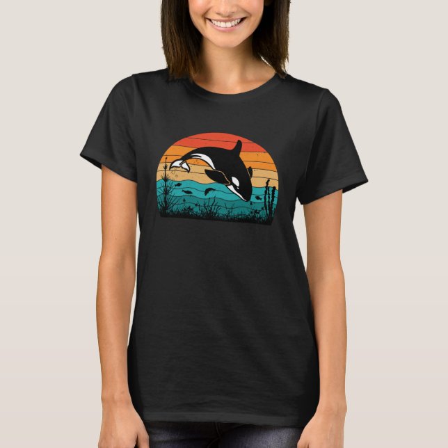 Orca World  Whale Watching  1 T-Shirt (Front)