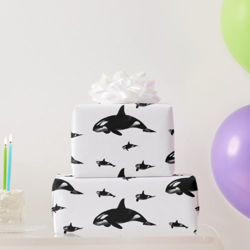 Orca Wrapping Paper