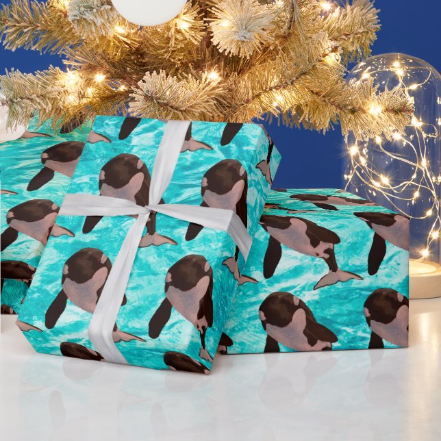 Orca Wrapping Paper (Holidays)