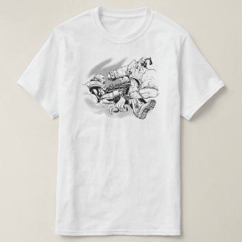 Orcan Duel Fantasy Art Gamer Graphic T-shirt by arncyn at Zazzle