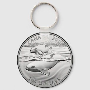 ORCAS COIN KEYCHAIN