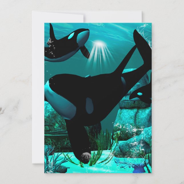 Orcas Invitation (Front)