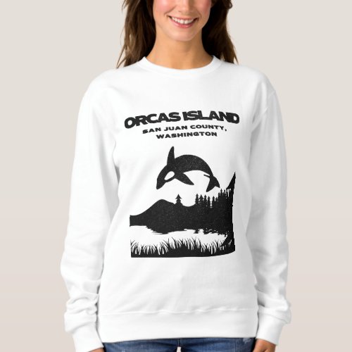 Orcas Island Outdoor Hiking Nature Sweatshirt