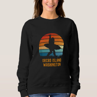 Orcas Island  Washington Sasquatch Souvenir Tank T