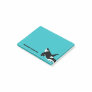 Orcas Killer Whales Teal Blue Personalized Post-it Notes