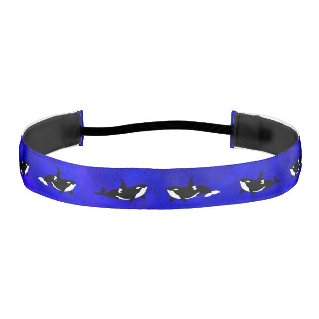 Orcas Royal Blue - Headband (Front)