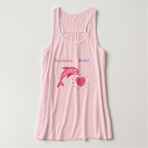 Orcas' Valentine - Song Series Racerback  Tank Top