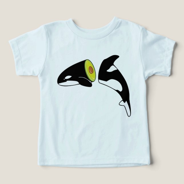 ORCAVOCADO TODDLER T-SHIRT (Design Front)