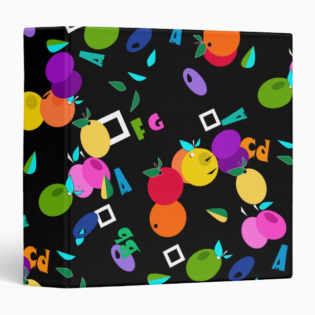 Orchard 3 Ring Binder (Front/Spine)