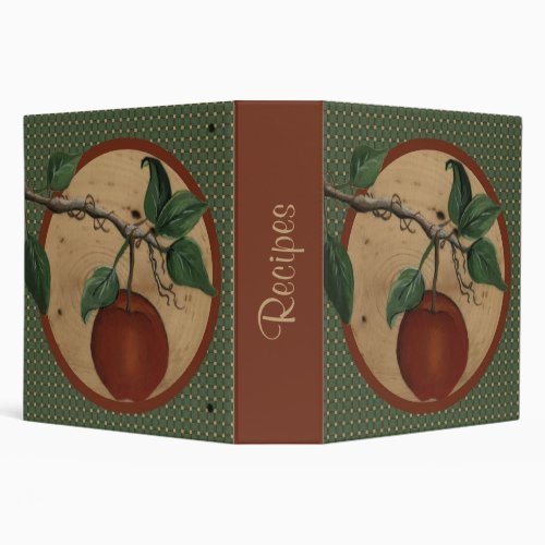 Orchard Apple Recipe Binder