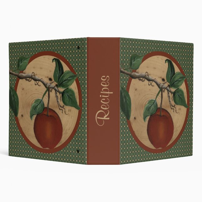 Orchard Apple Recipe Binder (Background)