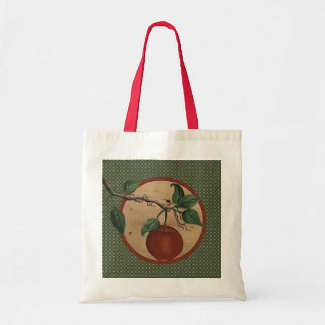 Orchard Apple Tote Bag (Front)