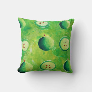 Orchard Apples Throw Pillow