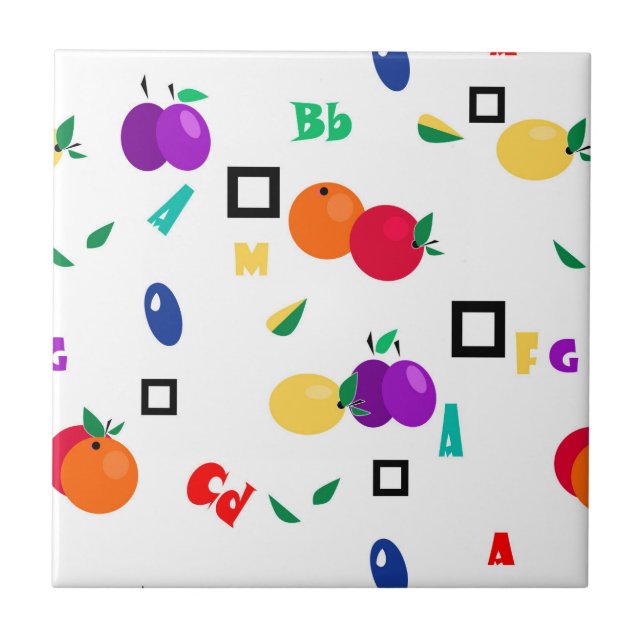 Orchard Ceramic Tile (Front)