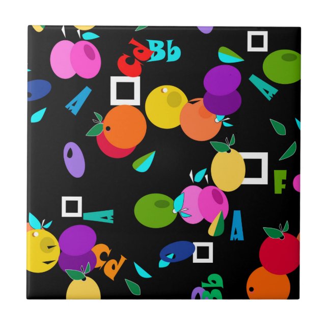 Orchard Ceramic Tile (Front)