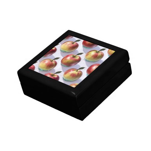 Orchard Dreams Red Apple Harvest Keepsake Box