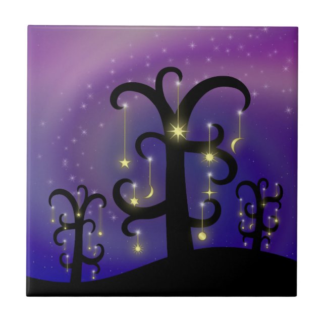 Orchard of Stars Decorative Tile (Front)