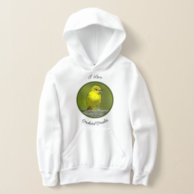 Orchard Oriole - Original Photograph Hoodie (Laydown)