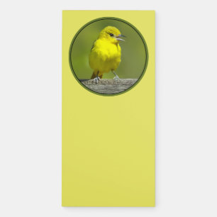 Orchard Oriole - Original Photograph Magnetic Notepad
