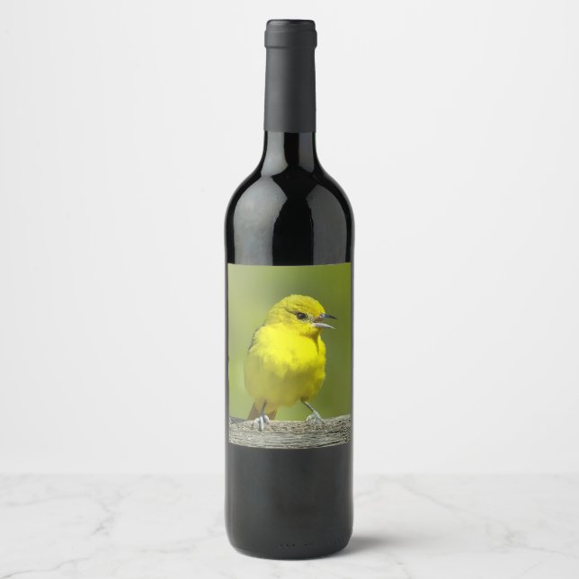 Orchard Oriole - Original Photograph Wine Label (Front)
