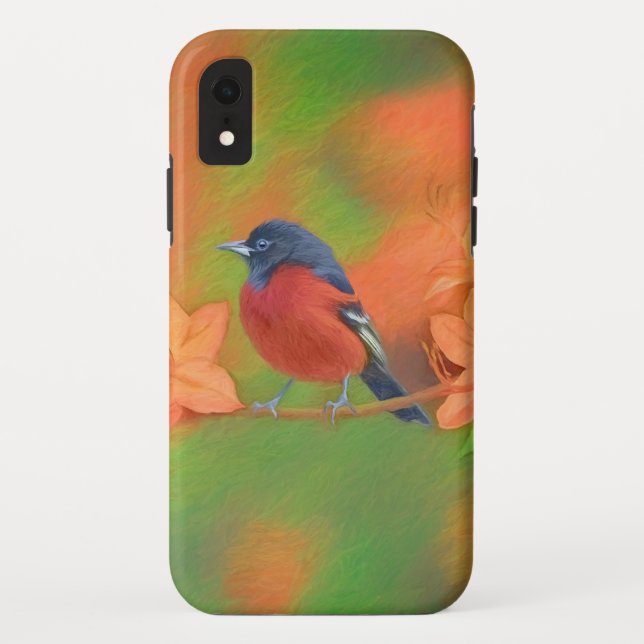 Orchard Oriole Songbird Painting Original Bird Art Case-Mate iPhone Case (Back)