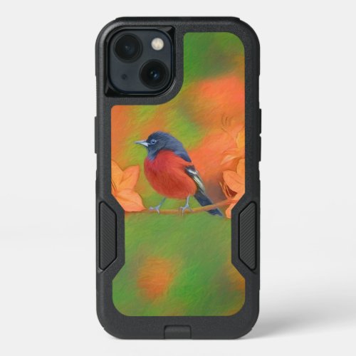 Orchard Oriole Songbird Painting Original Bird Art iPhone 13 Case