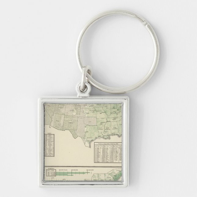Orchard products and rice keychain (Front)