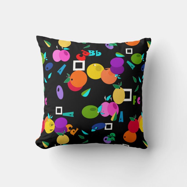 Orchard Throw Pillow (Front)