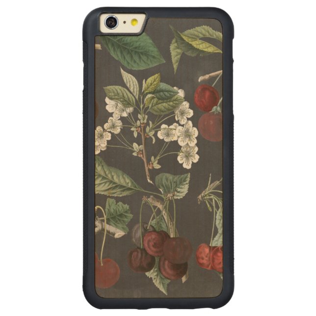 Orchard Varieties I Carved Wood iPhone Case (Back)