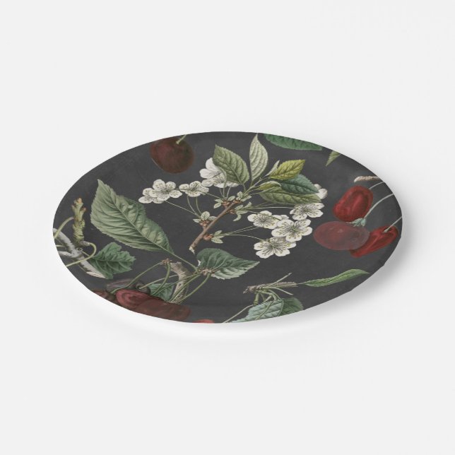 Orchard Varieties I Paper Plates (Angled)