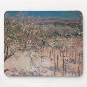 Orchard with Flowering Apple Trees, Colombes Mouse Pad