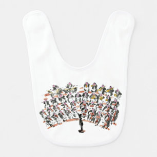 Orchestra Baby Bib